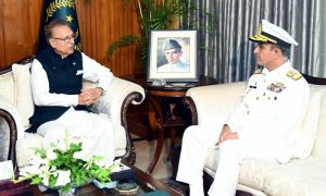 Pakistan Navy, President, Chief of Naval Staff, Admiral Muhammad Amjad Khan Niazi, Dr Arif Alvi, Naveed Ashraf,