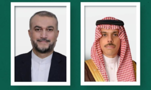 Saudi, Iranian FMs Stress International Community’s Involvement for Gaza Ceasefire