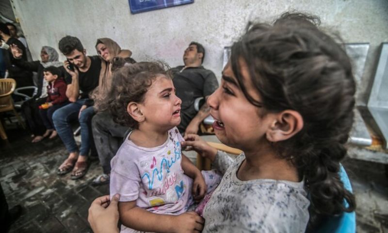 Children in Gaza, Brutal Israeli Bombing, GAZA, UN,