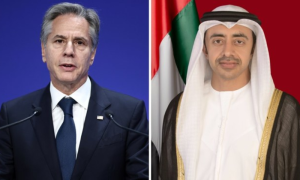 UAE FM, Blinken Agree to Work to Avoid Further Escalation in Middle East