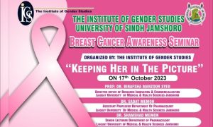 Health, Experts, Breast Cancer, Awareness, Pakistan, disease, illness, Jamshoro, medicines, educate, tests, examination