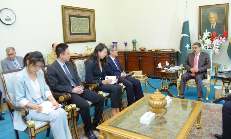 Chinese Ambassador, China, Pakistan, EPEC, BRI, Bilateral Ties, Anwaar-ul-Haq Kakar,