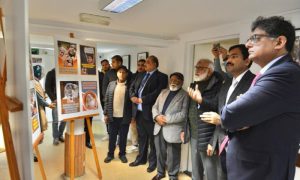 Pakistan Embassy, Netherlands, photographic exhibition, Kashmir Black Day