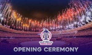 Cricket, Music, World Cup 2023, ICC, India, Opening Ceremony, Ahmedabad, Narendra Modi Stadium, Asha Bhosle, Shreya Ghoshal, Arjit Singh, Ranveer Singh, Performance, BCCI, New Zealand, England, Pakistan, Netherlands,