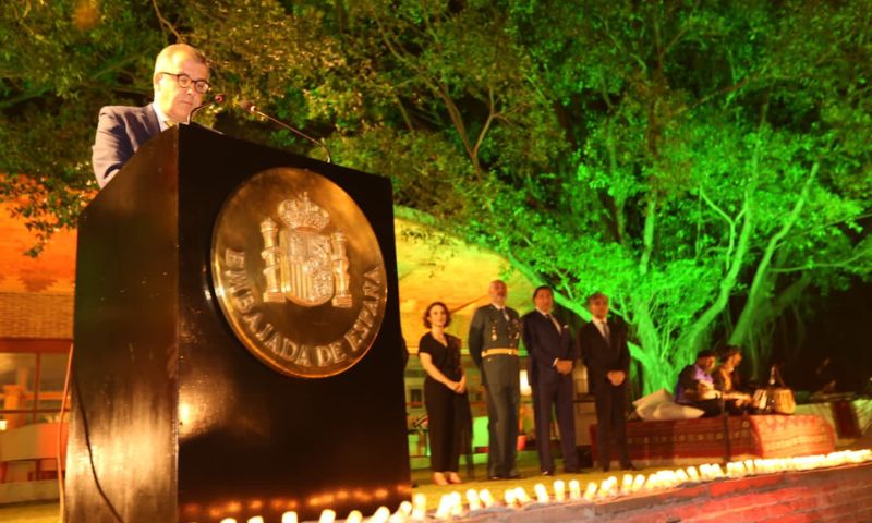 Spain, National Day, Pakistan, Islamabad, Spanish Ambassador, Fawad Hassan Fawad, Chief Justice, Qazi Faez Isa