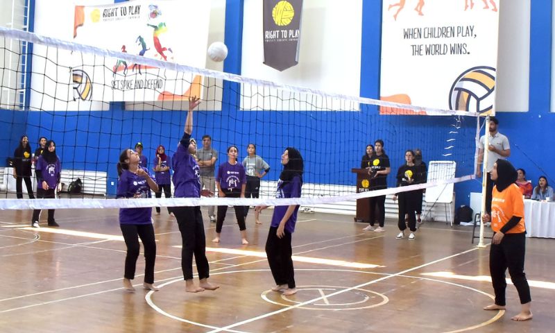 Volleyball, Tournament, Girls, Club, Pakistan Sports Board, Islamabad, Sports Complex, Women