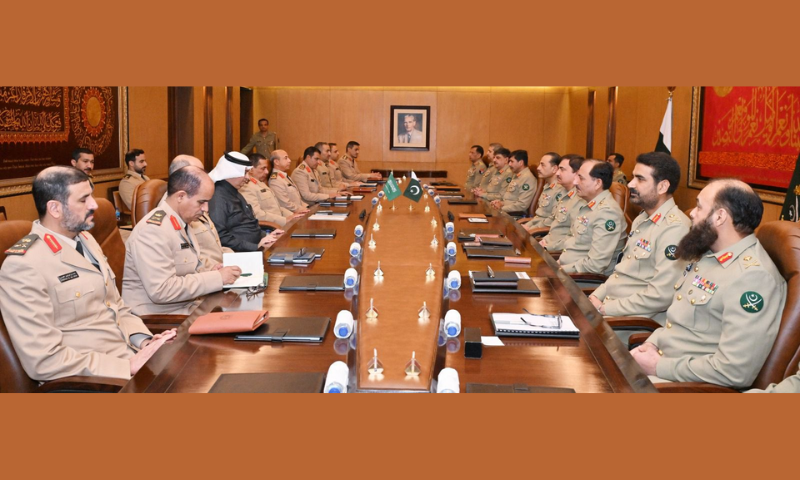 Commander Royal Saudi Land Forces calls on COAS 1