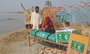 King Salman, Humanitarian Aid, KSrelief, Shelter kits, Pakistan, Punjab province, Kasur, Vehari, Layyah, Rajanpur, Hayat Foundation, Flood,