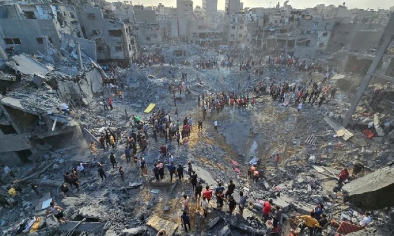 Gaza, Israel, Jabalia Camp, Refugee, Camp, Bomb, NYT, Analysis