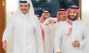 Saudi Crown Prince, Qatar, Riyadh, Kingdom of Saudi Arabia, KSA, Crown Prince, Prime Minister, Mohammed bin Salman bin Abdulaziz Al Saud, Riyadh, Amir of Qatar, Sheikh Tamim bin Hamad Al Thani,