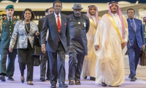 Leaders Arrive in Saudi Arabia to Attend Saudi-African Summit