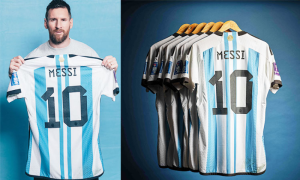 Lionel Messi's FIFA 2022 World Cup Jerseys to be Auctioned