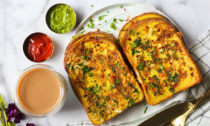 Recipe of Spicy Egg Toast