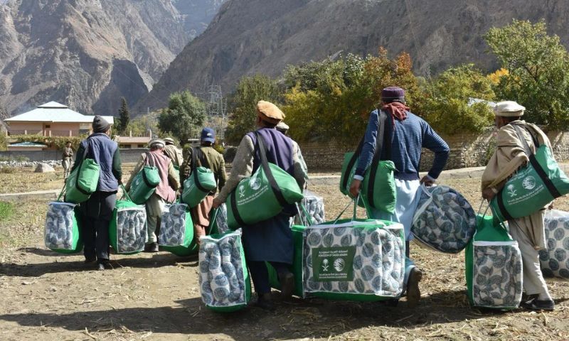 KSrelief, flood, Pakistan, Aid, Khyber Pakhtunkhwa, Chitral