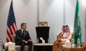 Saudi FM Meets Blinken in Jordan: SPA