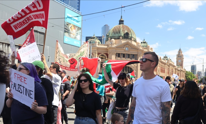 Thousands Rally Across Australia in Solidarity with Palestinians, Condemn Israel's Actions