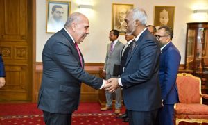 Maldives, President, Palestine, Israeli, Support, Ambassador, Government, Dr. Mohamed Muizzu,