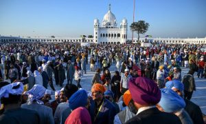 Pakistan, Sikh pilgrims, India, Baba Guru Nanak, Dera Sahib, Panja Sahib, Nankana Sahib, Kartarpur Sahib