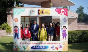Spain, ambassadors, Embassy, Child Rights, Awareness, National Commission on the Rights of Child, NCRC, labour, online, support, Pakistan, art