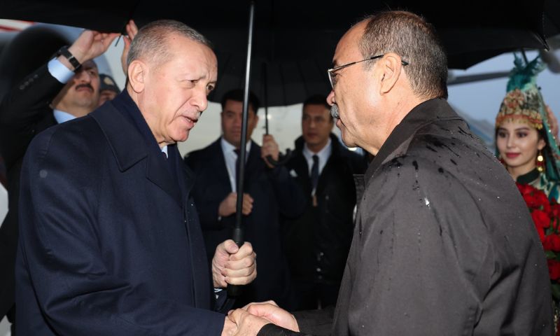 Turkish, President, ECO, Recep Tayyip Erdogan, Tashkent, Uzbekistan, Summit, Economic Cooperation Organization, Kazakhstan, Afghanistan, Pakistan, Turkey, Iran, Azerbaijan, Tajikistan, Turkmenistan