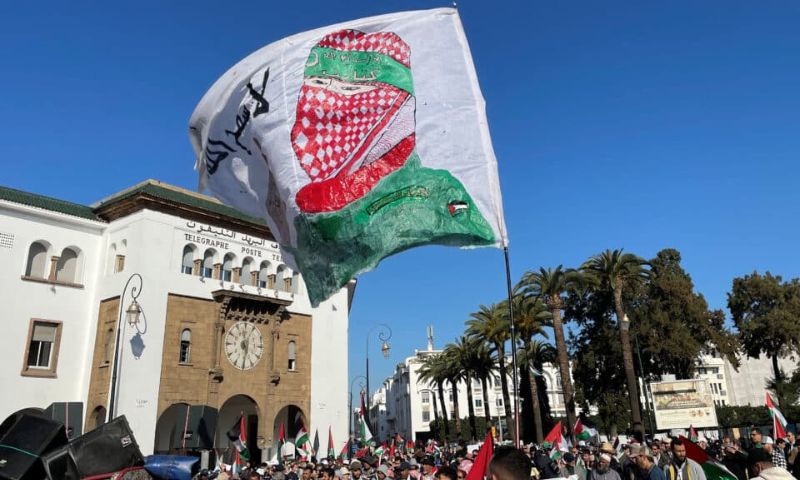 Rabat, Israel- Morocco Relations, pro-Palestinian marches, Gaza Strip,