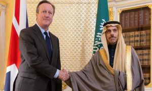 Saudi FM, UK Foreign Secretary, Kingdom of Saudi Arabia, Minister of Foreign Affairs, Prince Faisal bin Farhan bin Abdullah, United Kingdom, Foreign Secretary, David Cameron,