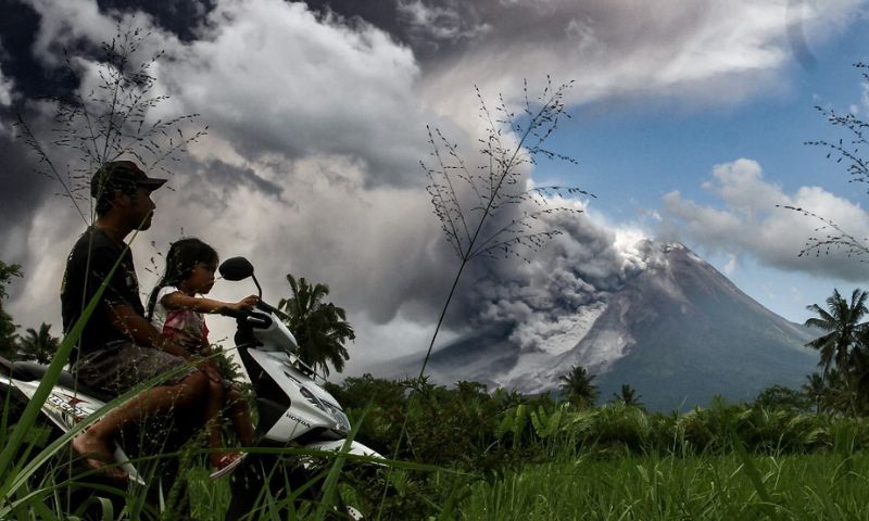 Indonesia, Volcano, Marapi, Pacific Basin, Ring of Fire,