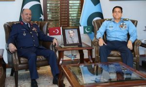 Pakistan, Turkish Air Force, General Ìsmail Güneykaya, Air Chief, Marshal Zaheer Ahmed Baber Sidhu, Air Headquarters, Military Cooperation, PAF,