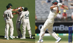 Australia 479/8 on Second Day of First Test Against Pakistan