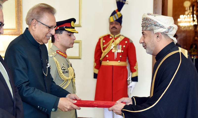 President Receives Ambassador-designate of Oman