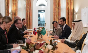 Saudi, Norwegian FMs Discuss Bilateral Ties and Gaza Developments: SPA