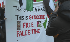 Thousands Attend Pro Palestinian Protest in London