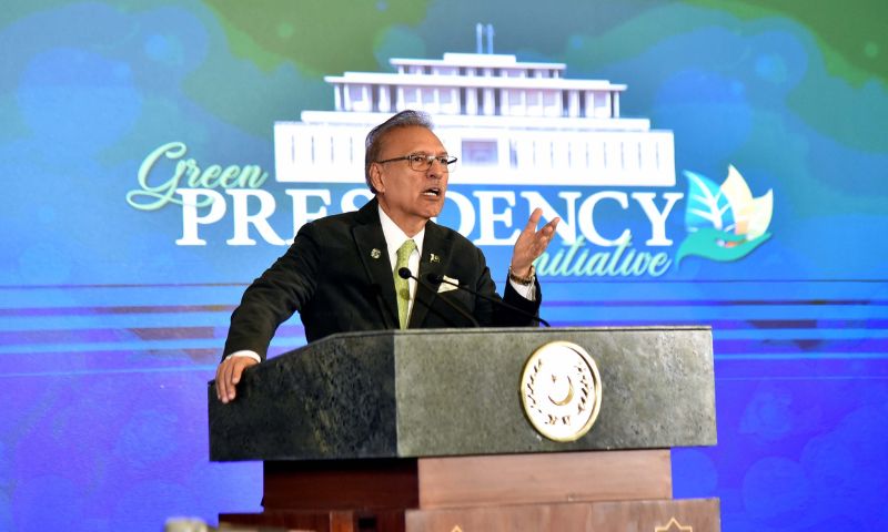 Pakistan, President, Dr Arif Alvi, climate change, global warming, greenhouse gases, carbon, energy, USA,