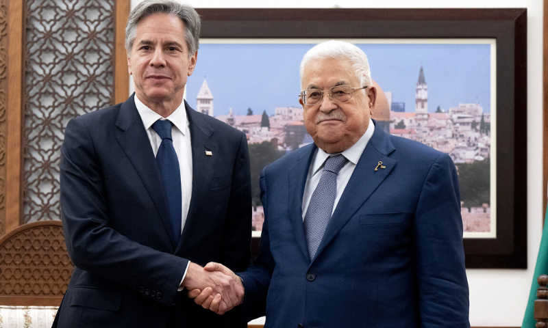 Blinken Meets Mahmoud Abbas, Affirms US Support for 'Tangible Steps' for Palestinian State
