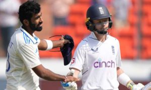 Bumrah, Reprimand, Ollie Pope, Test, India, England, Cricket