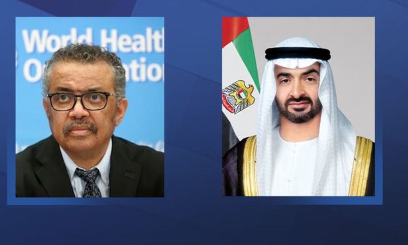 WHO Chief, UAE President, Health Cooperation in Abu Dhabi,