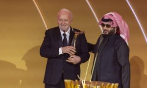 Jou Award, Saudi Arabia, Anthony Hopkins, Vision 2030, Eva Longoria, Hollywood, General Entertainment Authority