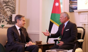 Jordan King Presses US Top Diplomat on Gaza Truce 1