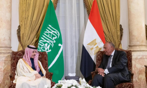 KSA FM, Egyptian Counterpart Chair Saudi-Egyptian Political Consultation Committee Meeting: SPA