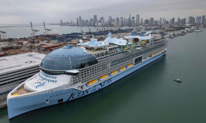 Royal Caribbean's 'Icon,' World's Largest Cruise Ship, Sets Sail