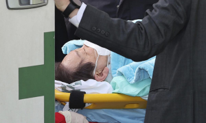 S. Korea Opposition Leader in ICU after Knife Attack