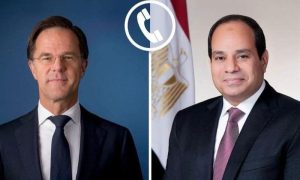 Egyptian President, Abdel Fattah El-Sisi, Middle East, humanitarian crisis in Gaza, Dutch Prime Minister, Mark Rutte,