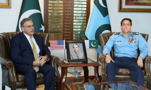 US Ambassador Calls on Pakistan Air Chief, Discuss Air Forces Collaboration