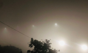Zero Visibility as Dense Fog Blankets Rawalpindi, Islamabad