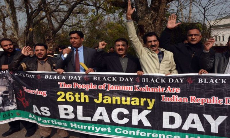 Kashmiris, Indian Republic Day, Black Day, Line of Control, AJK, IIOJK,