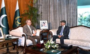 Pakistan's High Commissioner, Sri Lanka, Major General (Retd) Faheem Ul Aziz, Pakistan, President Dr. Arif Alvi, President House,
