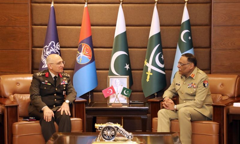 Turkish Armed Forces, Deputy Chief of General Staff, ISPR, Chairman Joint Chiefs of Staff Committee, CJCSC, General Sahir Shamshad Mirza, Joint Staff Headquarters, Rawalpindi, Pakistan Armed Forces