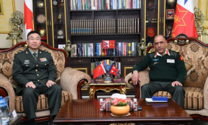 Chinese Army Major General Meets Nepal's Army Chief to Enhance Cooperation