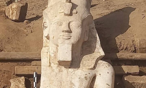 Section of Massive Ramses II Statue Discovered by Archaeologists in Egypt