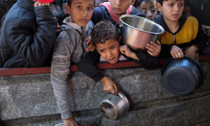 Palestinian Children in Gaza Facing Acute Malnutrition Amid Famine: UN Agency